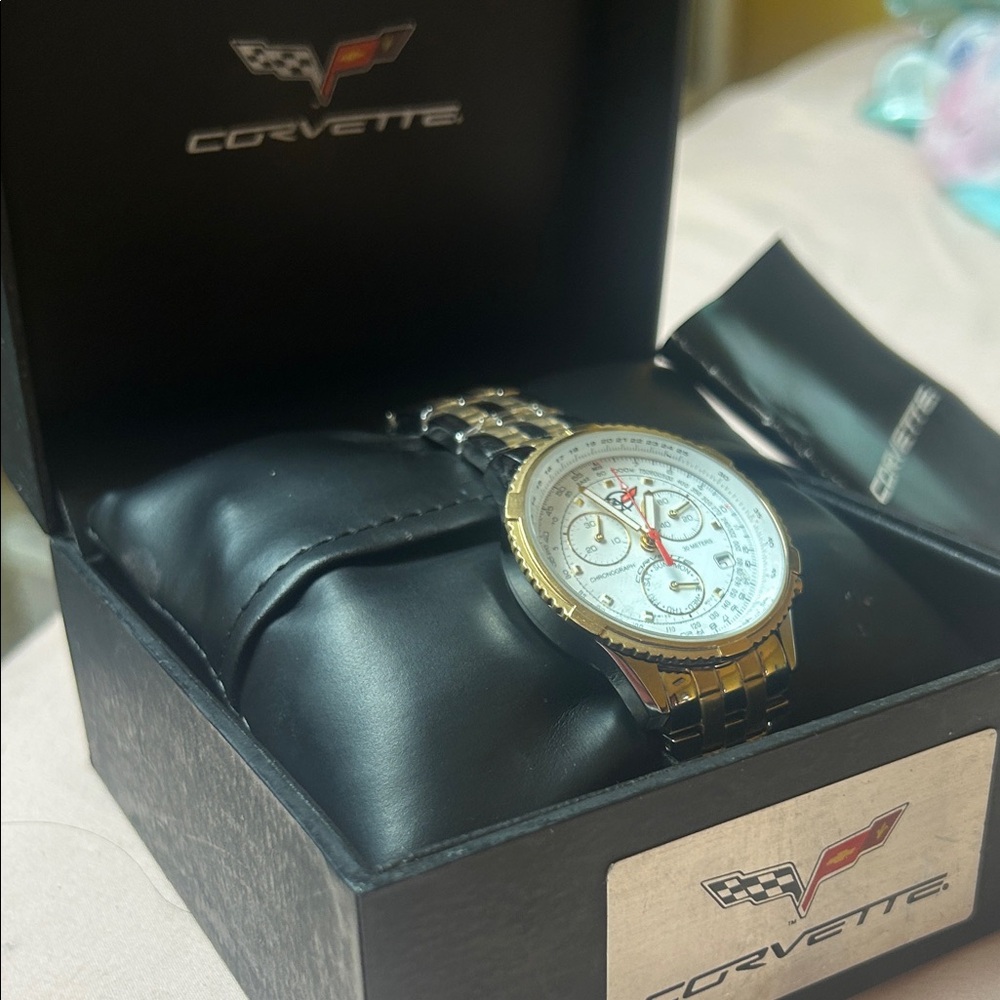 Corvette Gold and Silver Men's Watch